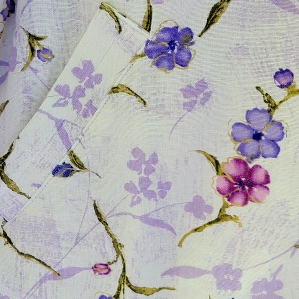 Floral Linen Shirt by Basic Threads - Picture 16 of 16
